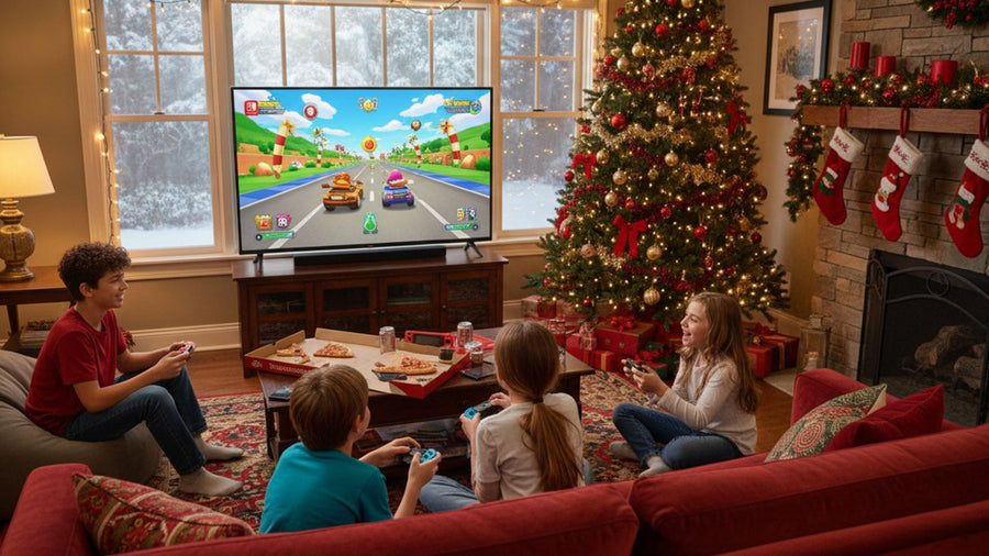 Top 5 Multiplayer Switch Games for Christmas (Controller-Friendly)