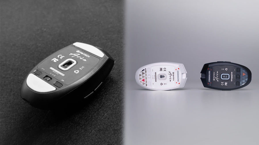 PTFE vs Glass Mouse Skates : Which is Best for Fantech Aria?