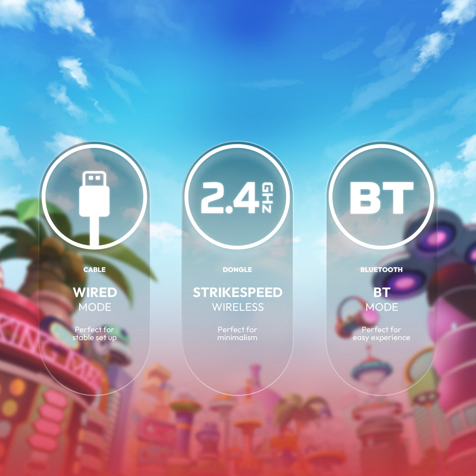 TRI-MODE CONNECTIVITY