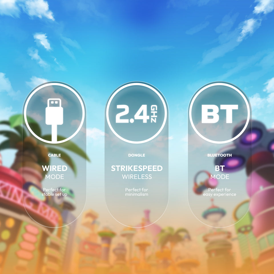 TRI-MODE CONNECTIVITY