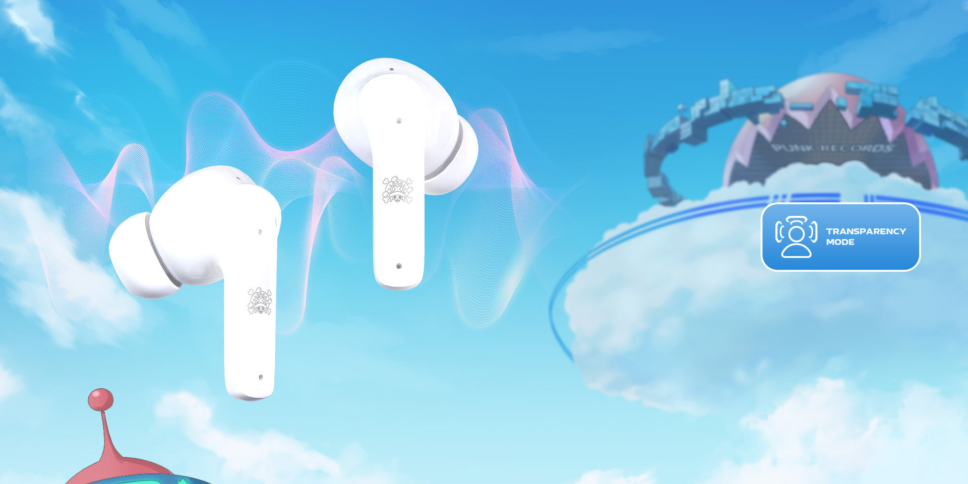 STAY AWARE WITH TRANSPARENCY MODE