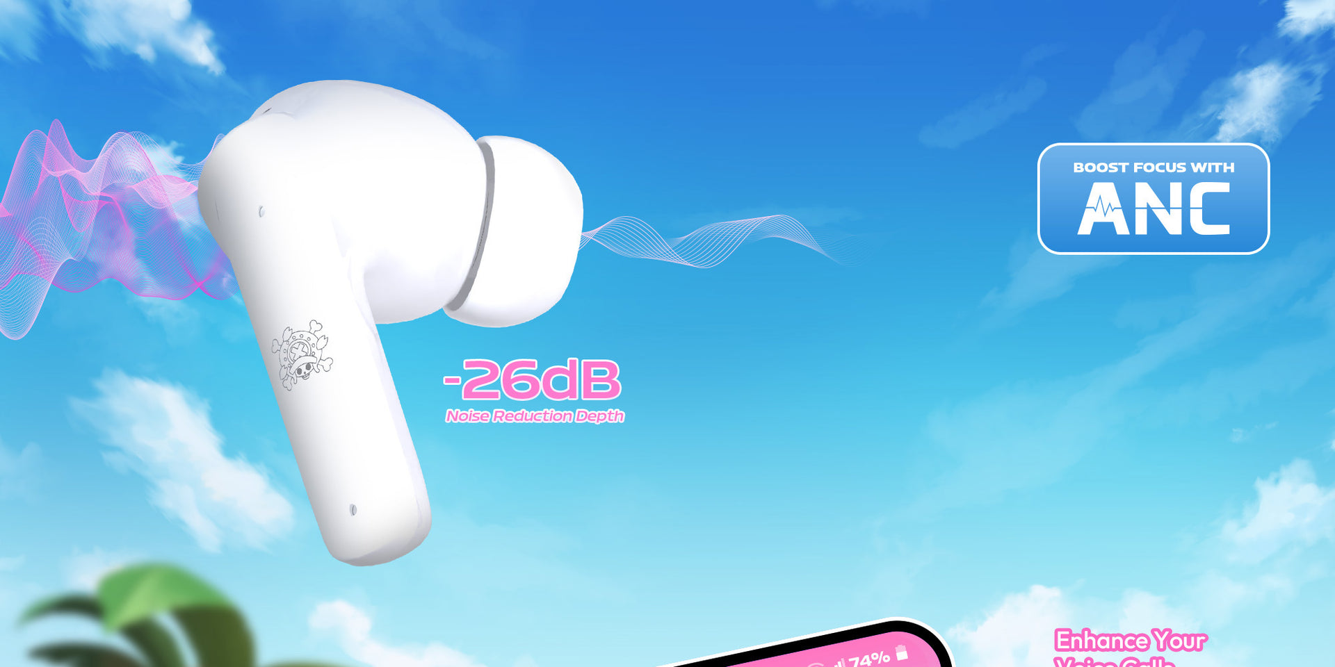 BLOCK THE NOISE, FEEL THE MUSIC