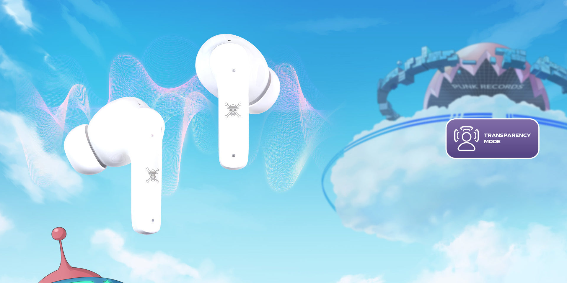 STAY AWARE WITH TRANSPARENCY MODE