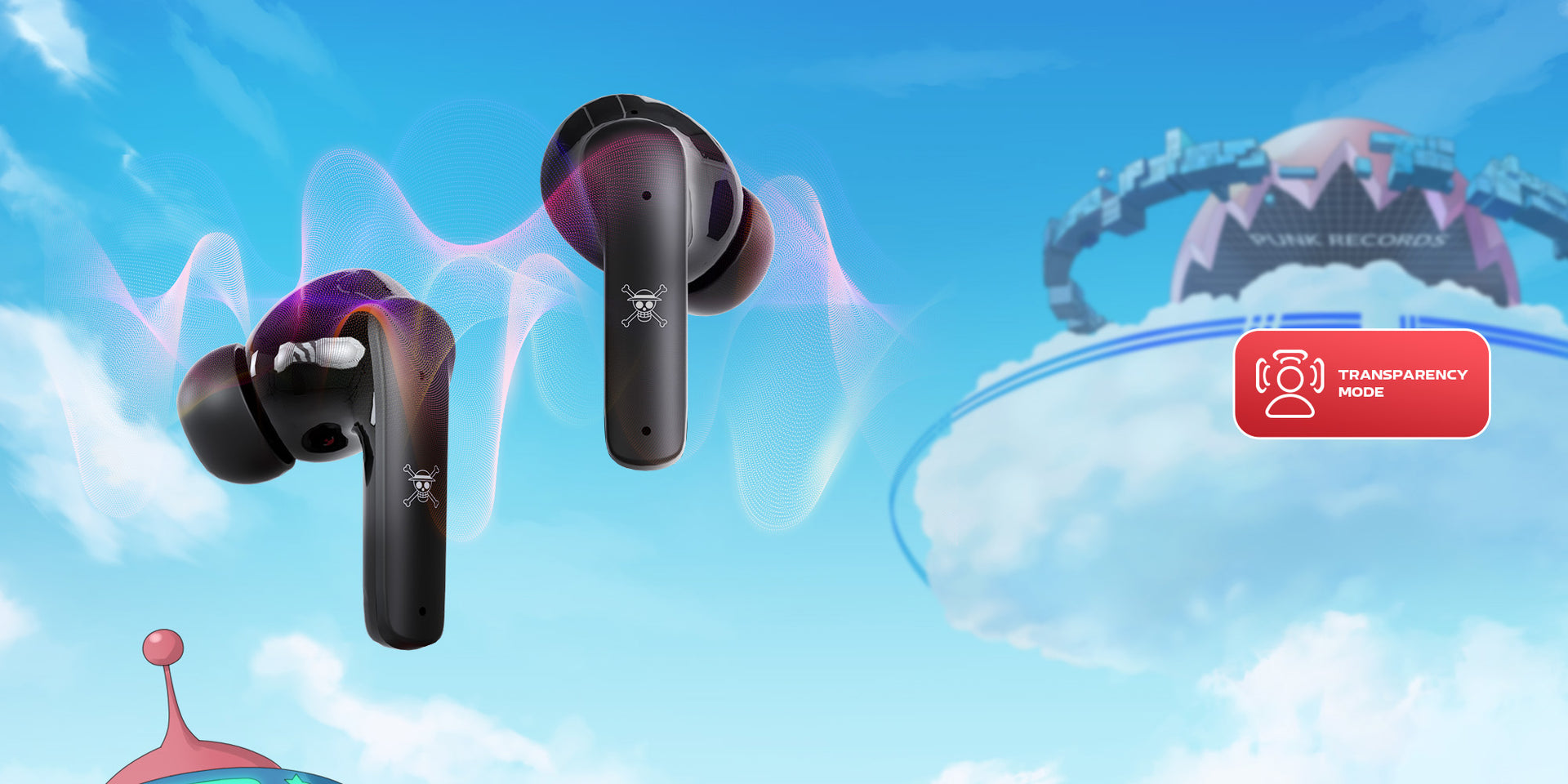 STAY AWARE WITH TRANSPARENCY MODE