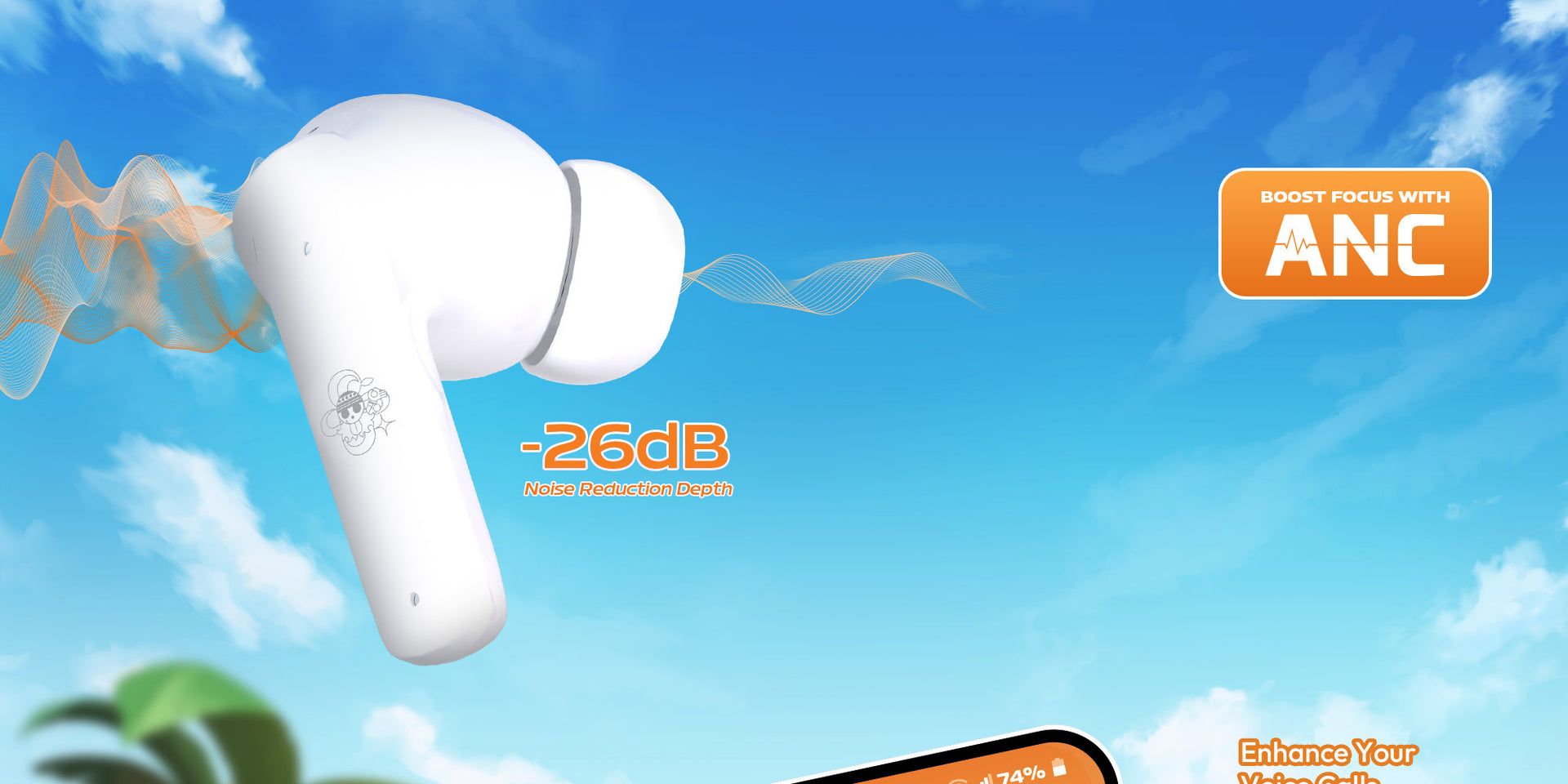 BLOCK THE NOISE, FEEL THE MUSIC