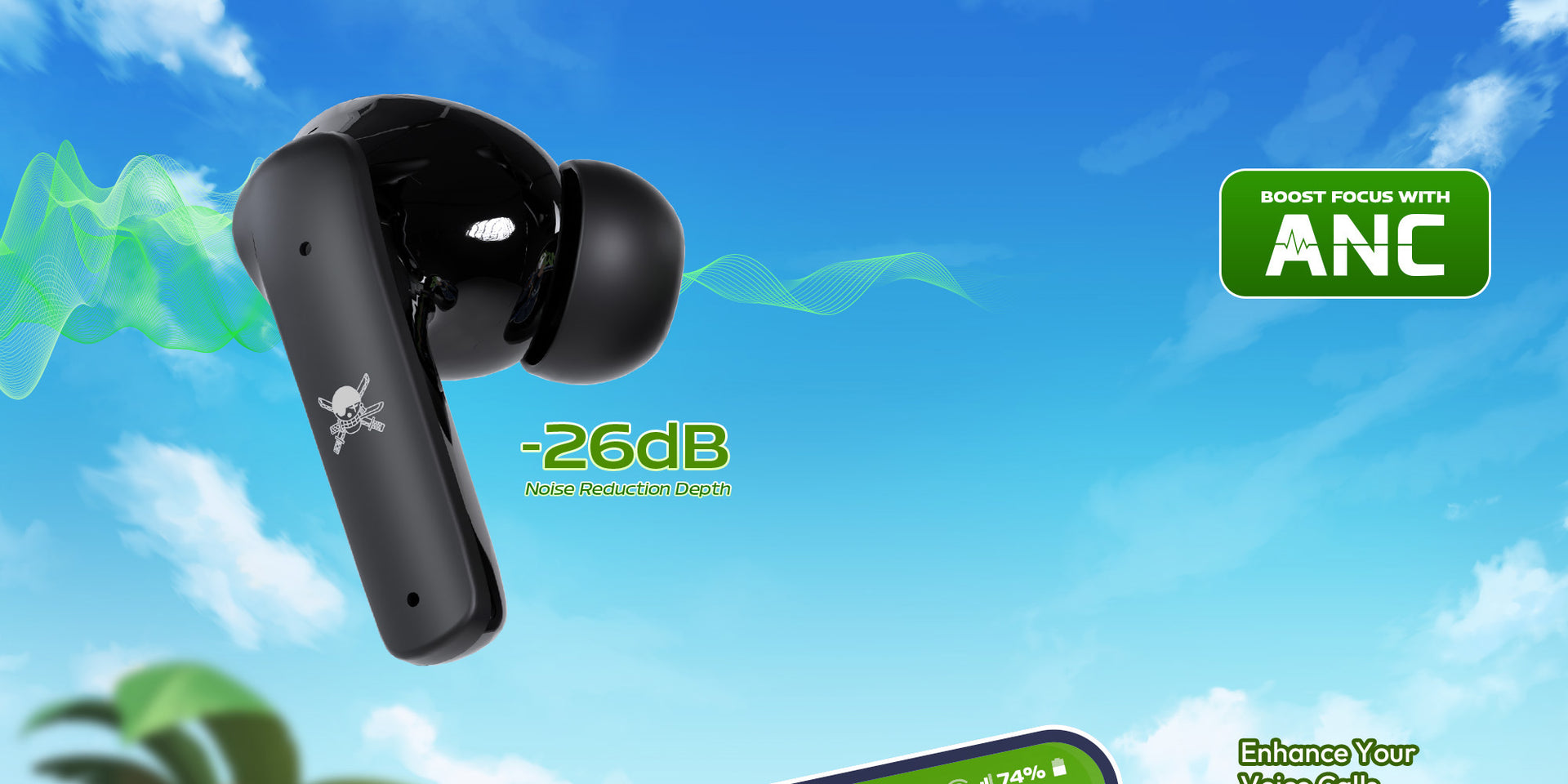 BLOCK THE NOISE, FEEL THE MUSIC