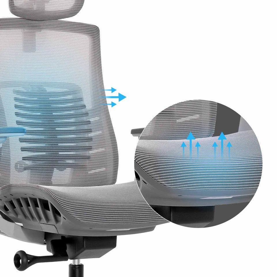 COOLING MESH BACK & CUSHION