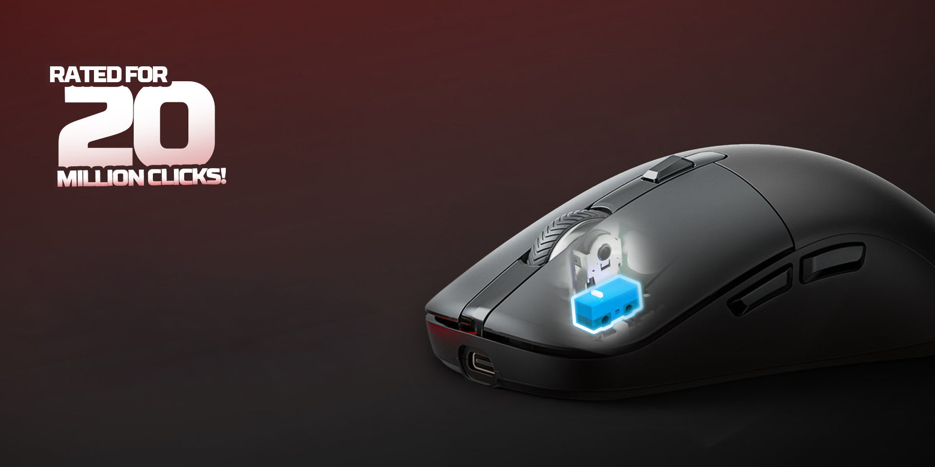 CRISP & CONTROLLED CLICKS