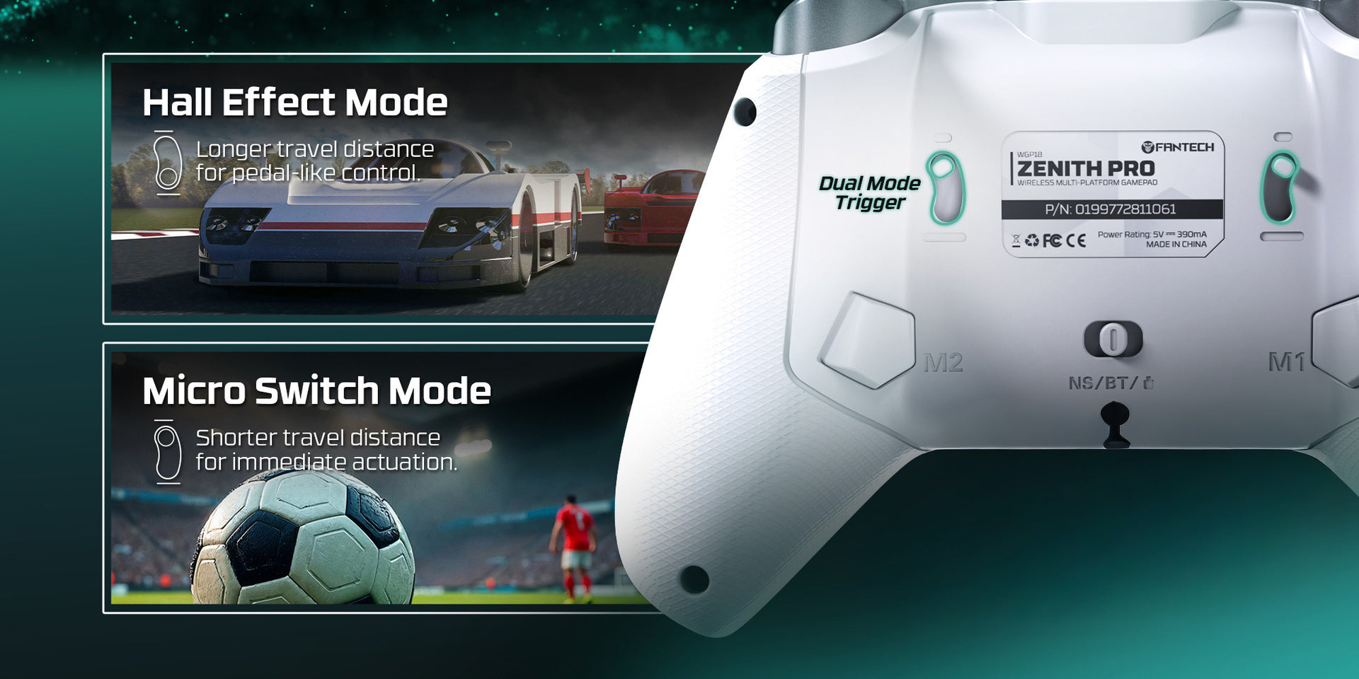 CHOOSE YOUR TRIGGER MODE