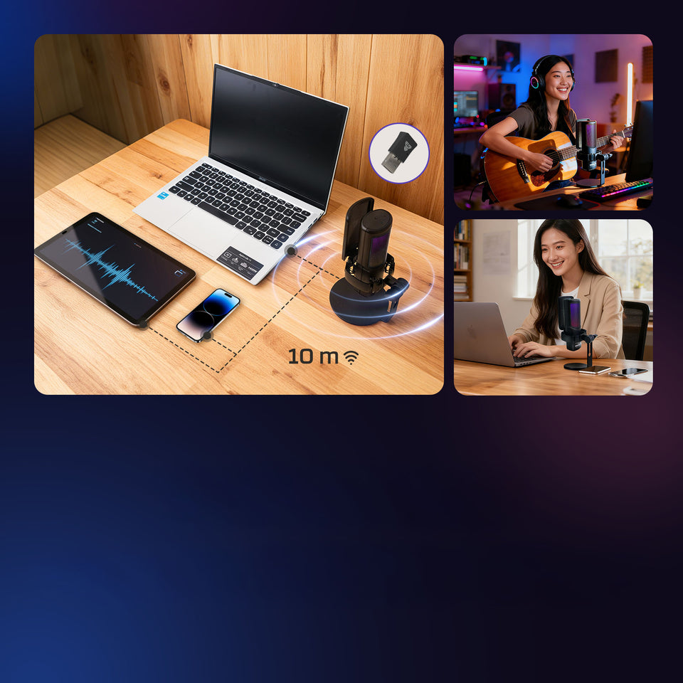 FLEXIBLE DUAL WIRED AND WIRELESS CONNECTIVITY
