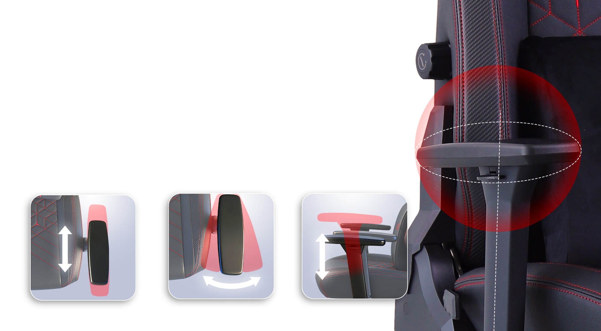 CUSTOMIZABLE 3D ARMRESTSFOR ULTIMATE SUPPORT