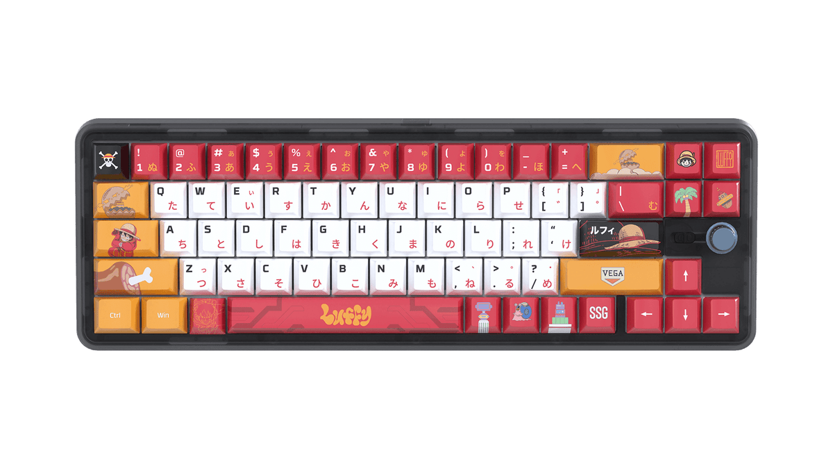 MAXFIT70 KEYCAPS BUNDLE - ONE PIECE EGGHEAD EDITION