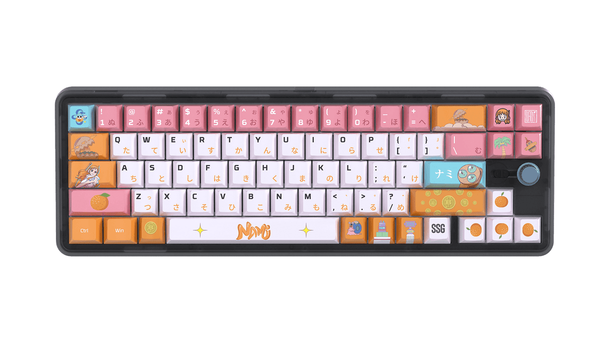 MAXFIT70 KEYCAPS BUNDLE - ONE PIECE EGGHEAD EDITION