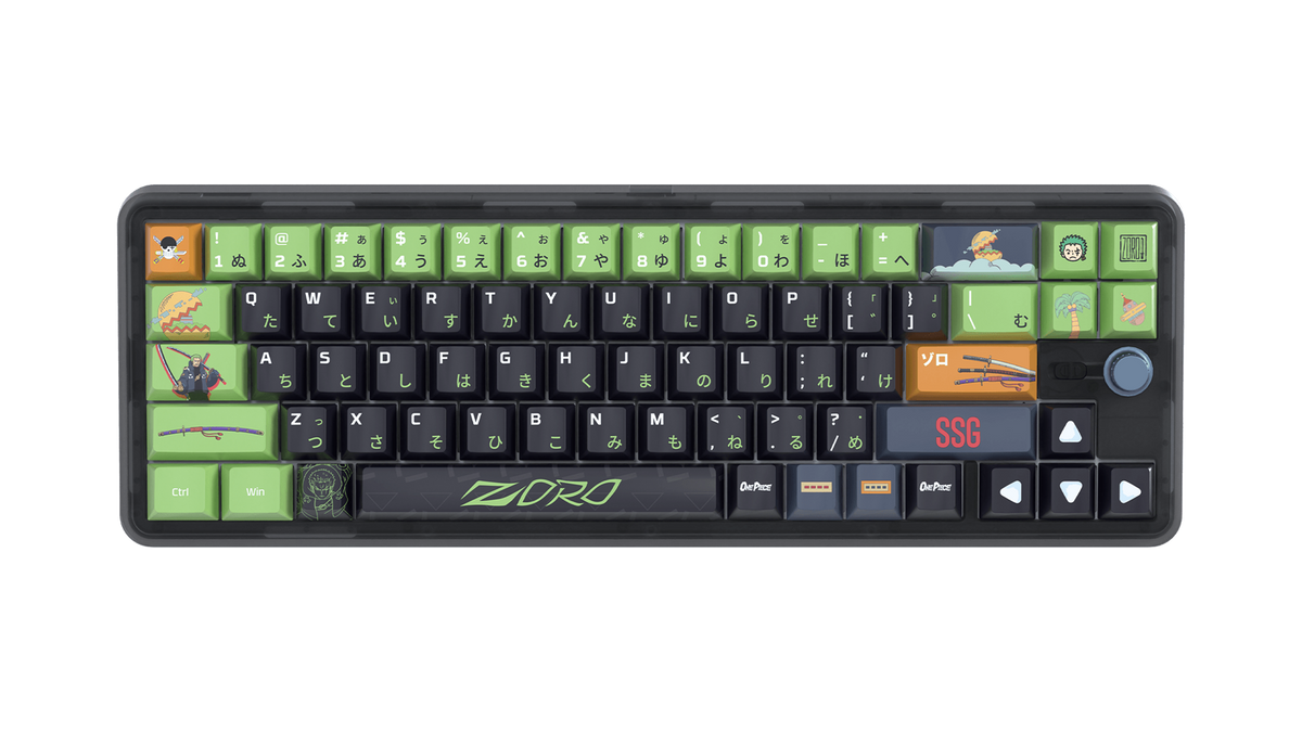 MAXFIT70 KEYCAPS BUNDLE - ONE PIECE EGGHEAD EDITION