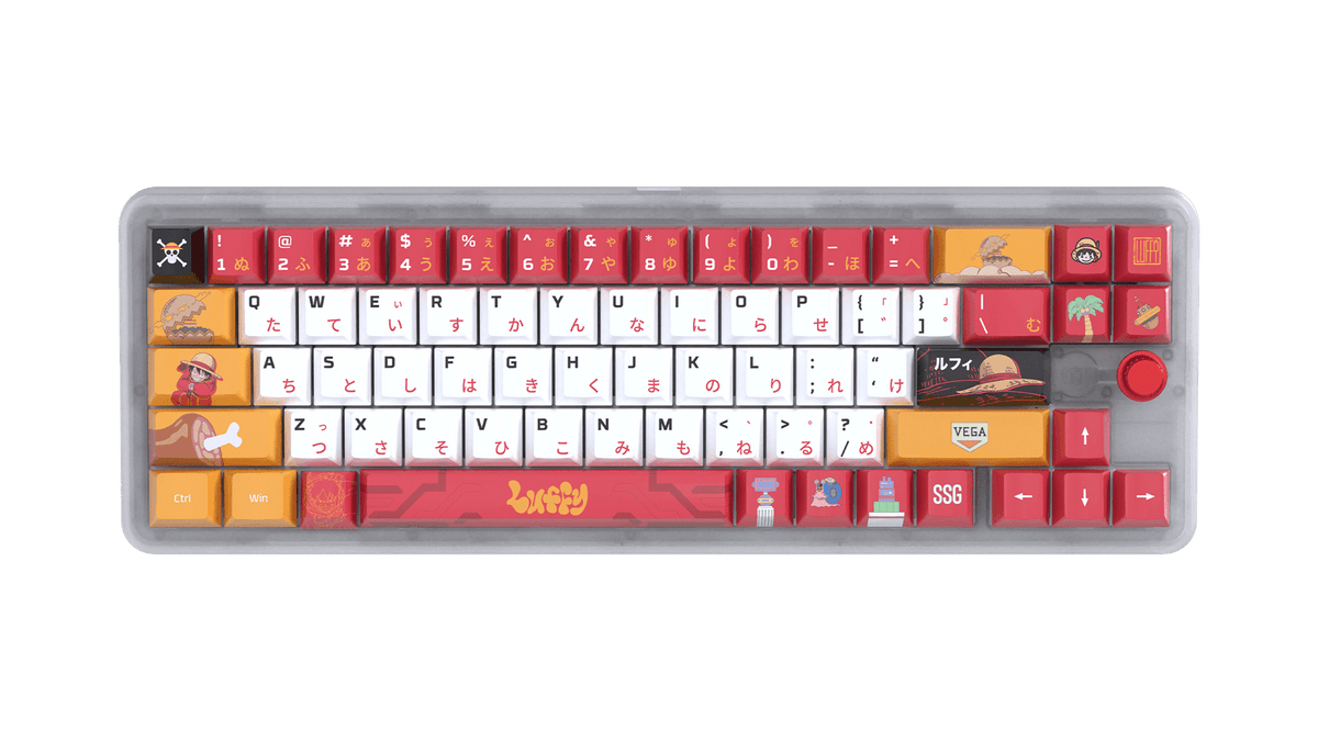 MAXFIT70 KEYCAPS BUNDLE - ONE PIECE EGGHEAD EDITION