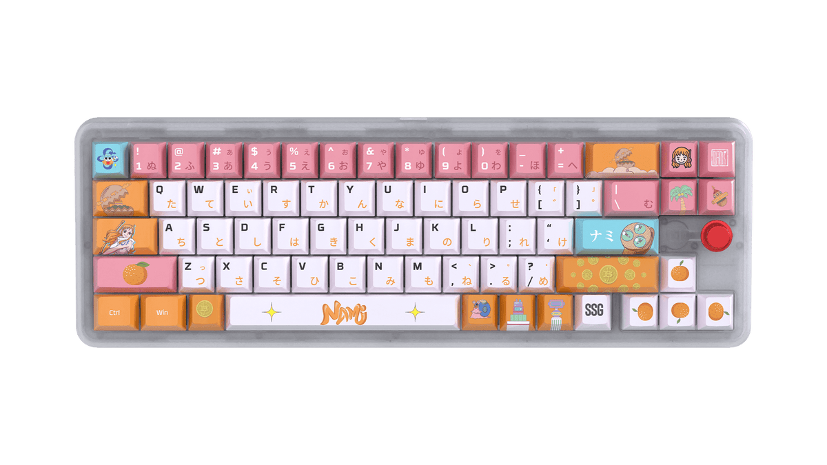 MAXFIT70 KEYCAPS BUNDLE - ONE PIECE EGGHEAD EDITION