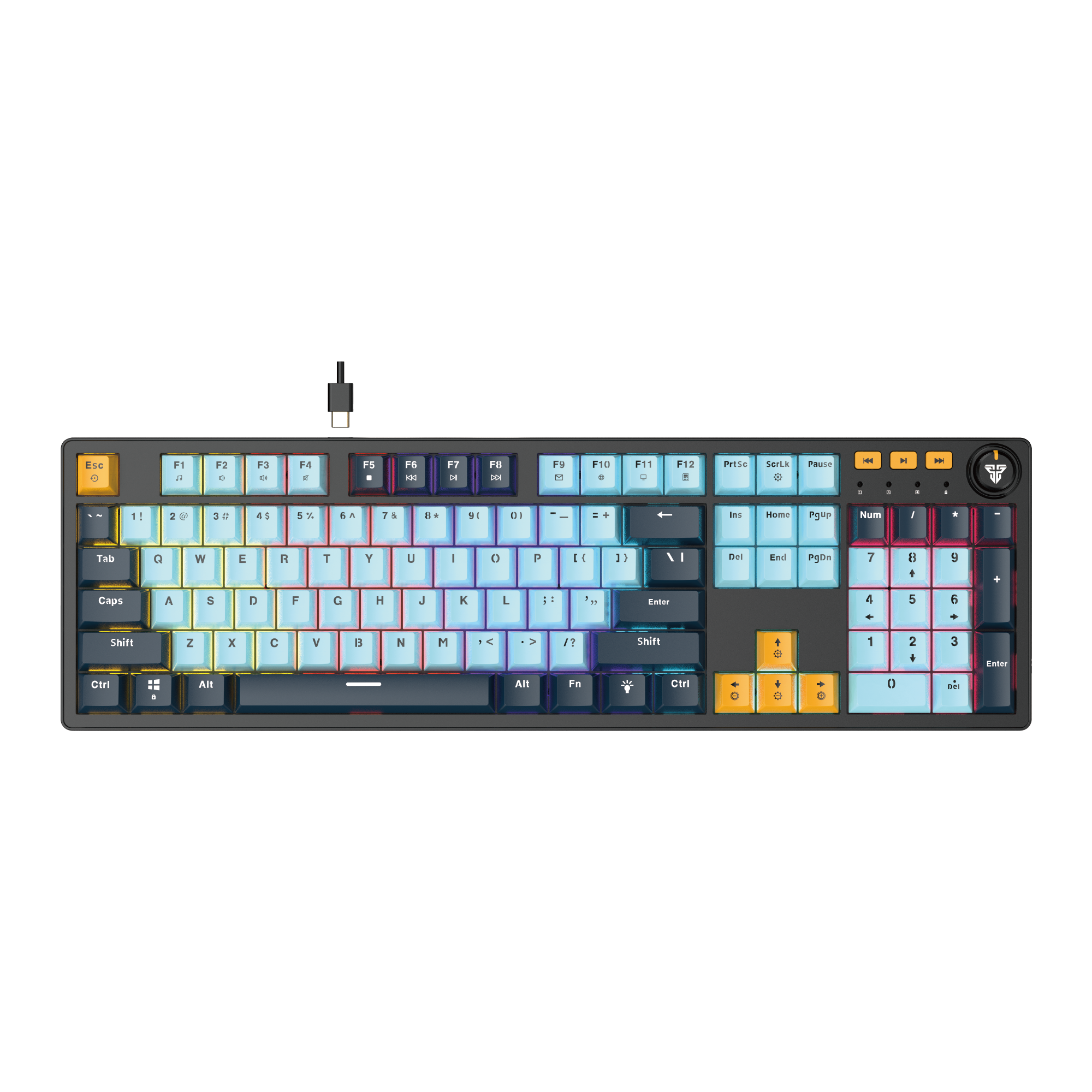 Fantech Keyboard Layout Full-Size Layout – Fantech World