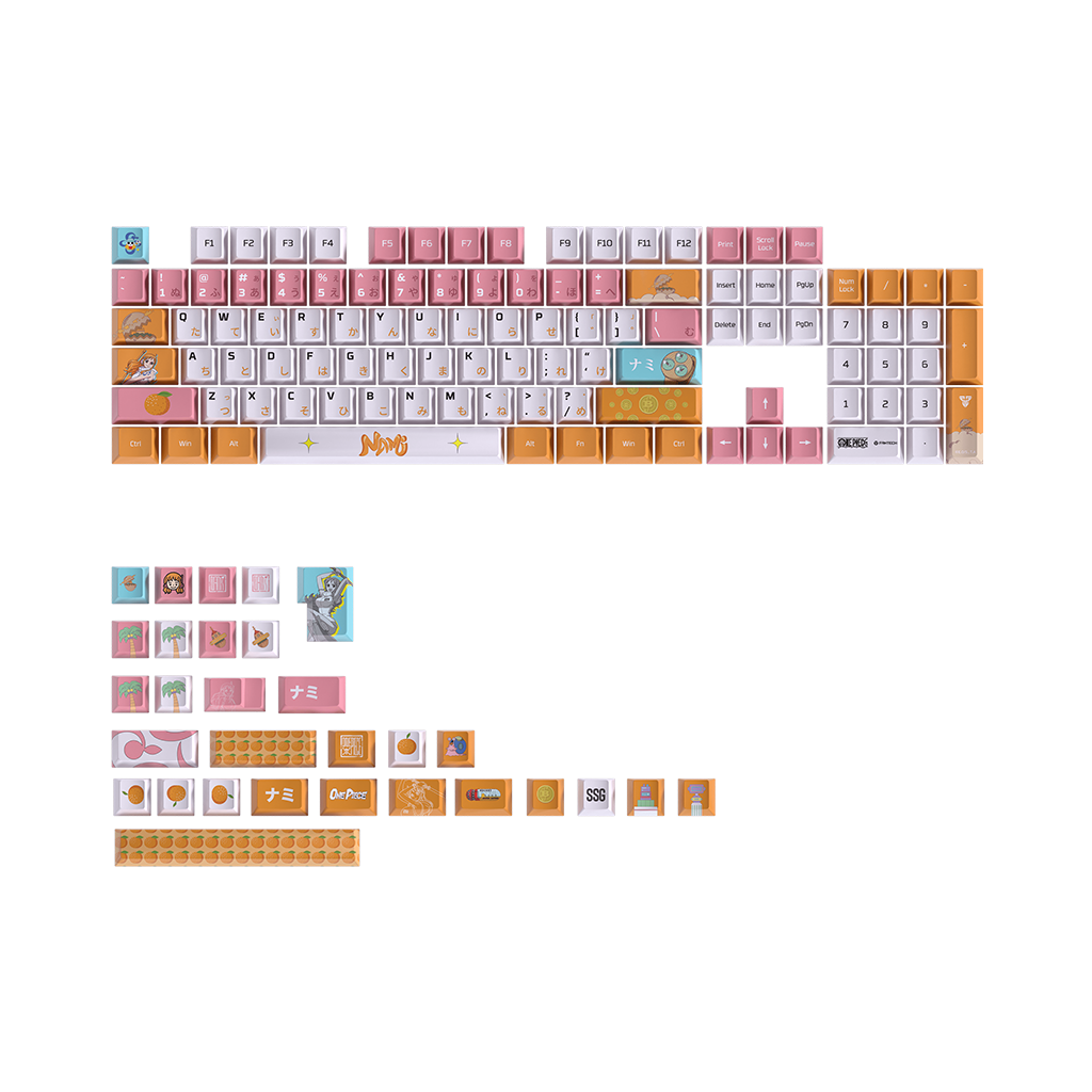 ACK03 Keycaps One Piece Edition