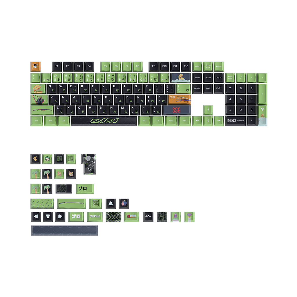 ACK03 Keycaps One Piece Edition