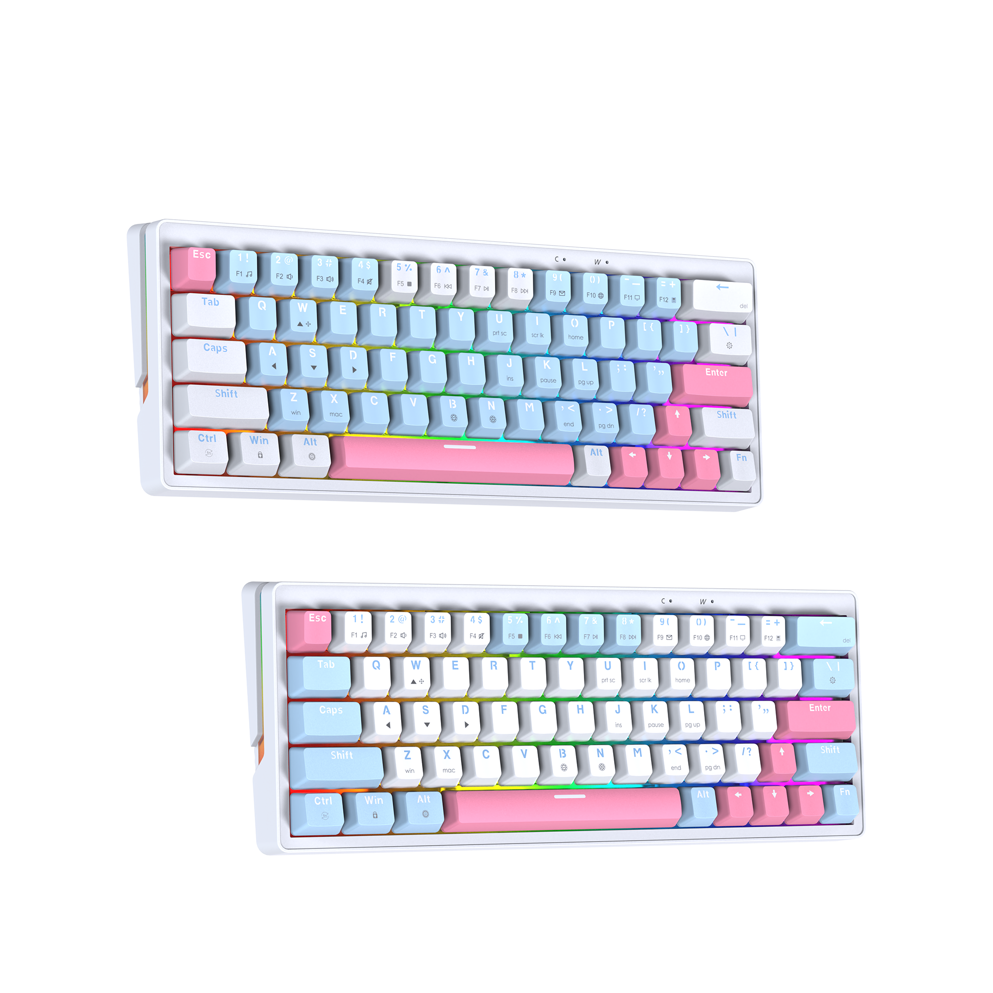 X63 Color Fantech Atom X63 - Mechanical Keyboard – Fantech World